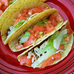  Meat Taco With Lettuce Tomato Cheese  Visual  Recipe And Comprehension Sheets: Pages 25