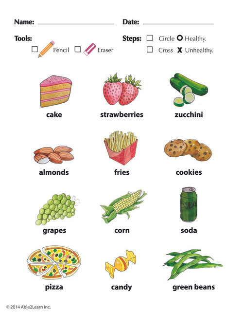 Free Healthy Vs Unhealthy Worksheets Science Nutrition Free Healthy Vs Unhealthy Worksheets Science Nutrition