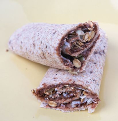 Chocolate with Granola and Coconut Wrap Visual Recipe & Comprehension Sheets: 18 Pages