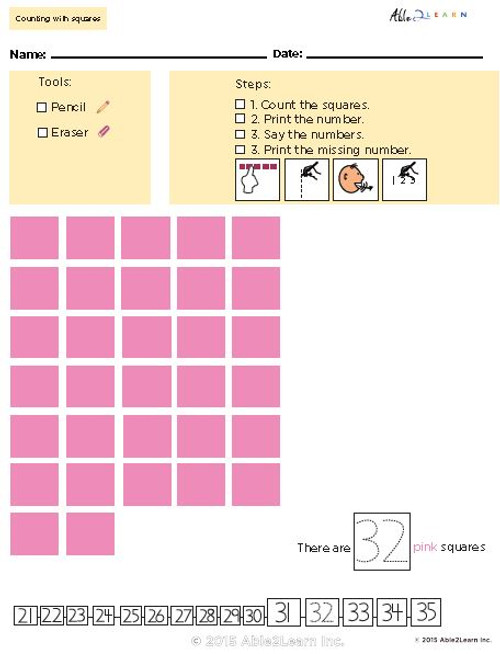counting-numbers-31-40-with-visual-discrimination-free-teaching-resources