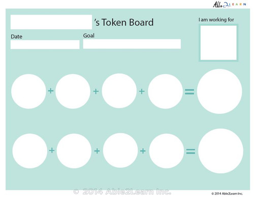  Money Token Board - Adding Quarters: Level B No Visual Support: 2 Pages