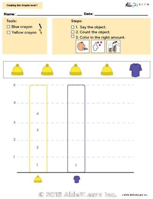 Learning Bar Graphs Level 1 Free Teaching Resources