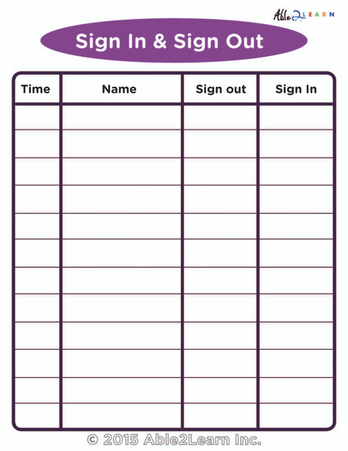 Sign Up Chart