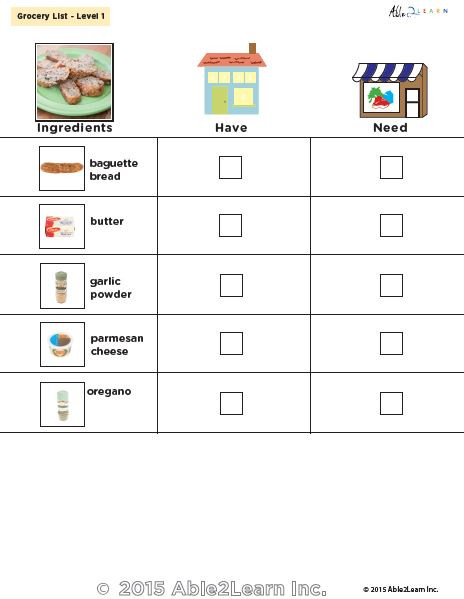 Free Garlic Bread Visual Recipe