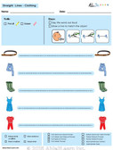  How To Draw  Straight Lines and Speech Development: Level 2: