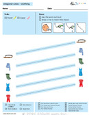 How To Draw Diagonal Lines and Speech Development: Level 2: