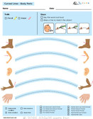 How To Draw Curved Lines and Speech Development: Level 2: