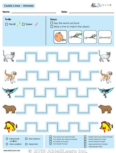 Free How To Draw Castle Lines and Speech Development