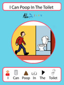 I Can Poop In The Toilet Social Story: Pages 10