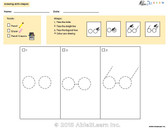 Drawing With Shapes - How to Draw Glasses