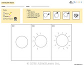 Drawing With Shapes - How to Draw a Sun