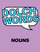 Dolch Words - Nouns Word List & Flashcards