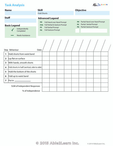Data Sheet: Folding Clothes: Free Teaching Resources