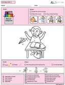 Colouring Program Level 5b -10 Pages