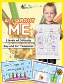 All About Me: Include all Children of various levels in one lesson or encourage your child to learn the material while progressing through the levels. 