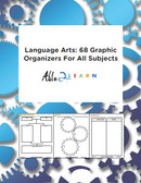 LANGUAGE ARTS- 65 GRAPHIC ORGANIZERS: FREE PRINTABLE WORKSHEETS: 83 PAGES