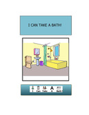 I CAN TAKE A BATH Social Story:  BASIC LIVING SKILLS 13 PAGES