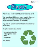 Plastic Facts Poster:  PAGES 1