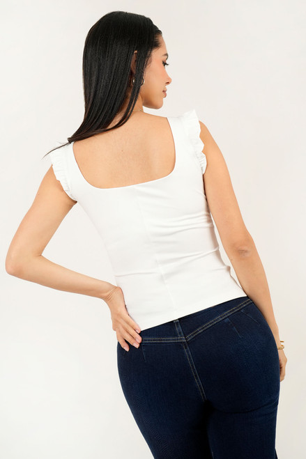 Top Marela Alita Escote Cuadrado