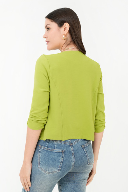 Chaqueta Corta de Seda Corte Princesa Escote V