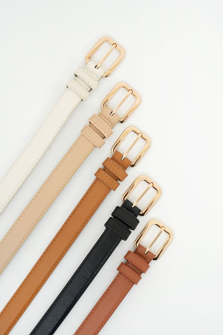 Correa Ancho Mediano de Cuero PU