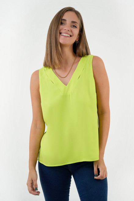 Blusa Manga Cero Gasa Crepe