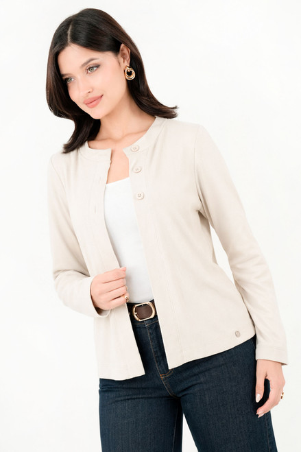 Chompa Manga Larga Chompero con Cuello Redondo