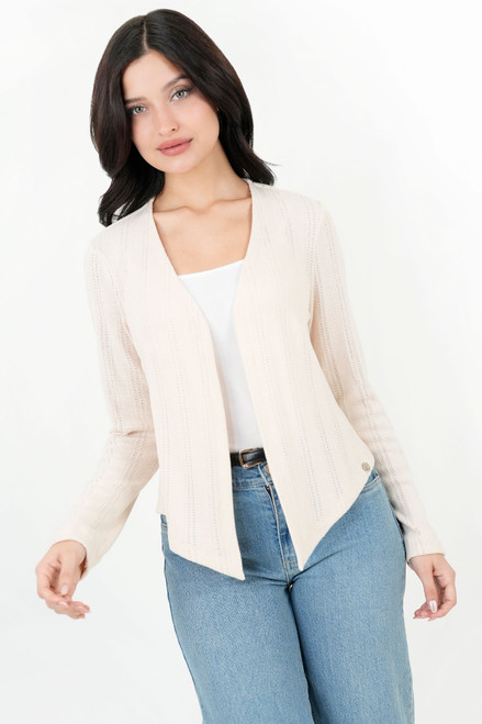 Chompa Abierta Chompero Escote V