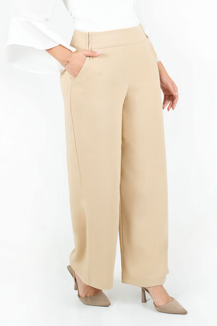 Pantalón palazo en Verona Crepe