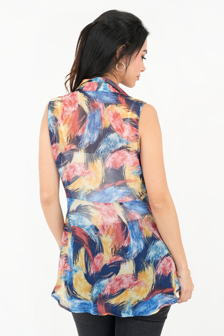 Blusa Manga Cero Blusón Camisero