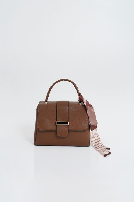 Cartera Tipo cuero Marrón