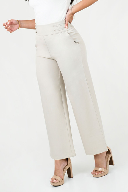 Pantalón Palazo Gabardina