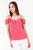 Blusa Gasa Hindú con Ruffle