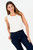 Blusa Gasa Crepé Escote Ojal con Lazo