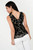 Polo Tull Estampado Escote V con Corte Bajo Busto