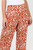 Pantalón Palazo Lino Italiano Estampado con Bolsillos