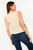 Polo Viscosa Lurex Escote V con Drapeado