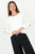 Blusa Manga Larga Gasa Crepe Escote Ojal