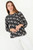 Blusa Manga Larga Gasa Estampada