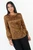 Blusa Manga Larga Satin Estampado