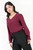 Blusa Manga Larga Sedadoso Escote V