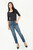 Pantalón Mom Clásico Denim Confort
