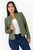 Chaqueta Corta Chompero con Cuello Neru