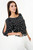 Blusa Manga 3/4 Abullonada