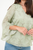 Blusa Manga 5/8 con Ruffle en Gasa Hindu