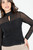 Polo Manga Larga Mesh Cuello Alto