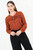 Blusa manga larga en tela Hindu