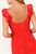 Vestido largo con escote corazón y corte princesa
