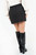 Minifalda short en Catania Rosse con bolsillos