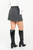 Minifalda short en Catania Rosse con bolsillos